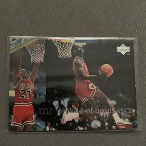 Decade of dominance Michael Jordan card